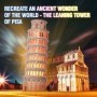 Marile Arhitecturi ale lumii Puzzle 3D Turnul din Pisa editie luminoasa 42 piese